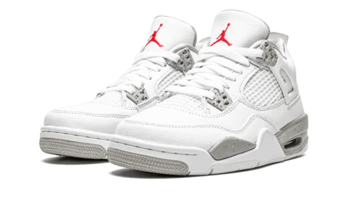 Air Jordan 4 Tech White (White Oreo) - VIARESELL