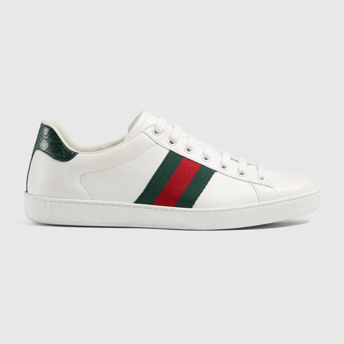 Gucci Ace White Leather - VIARESELL