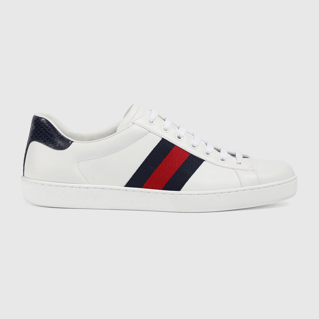 Gucci Ace White Leather - VIARESELL
