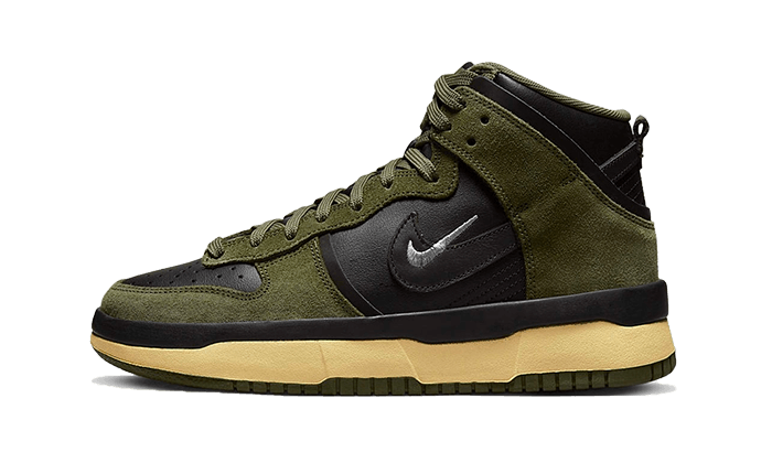 Nike Dunk High Up Medium Olive - VIARESELL